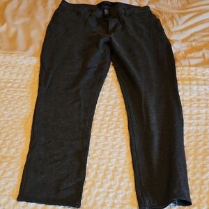 Calvin Klein Dark Gray Skinny Pants Size 16
